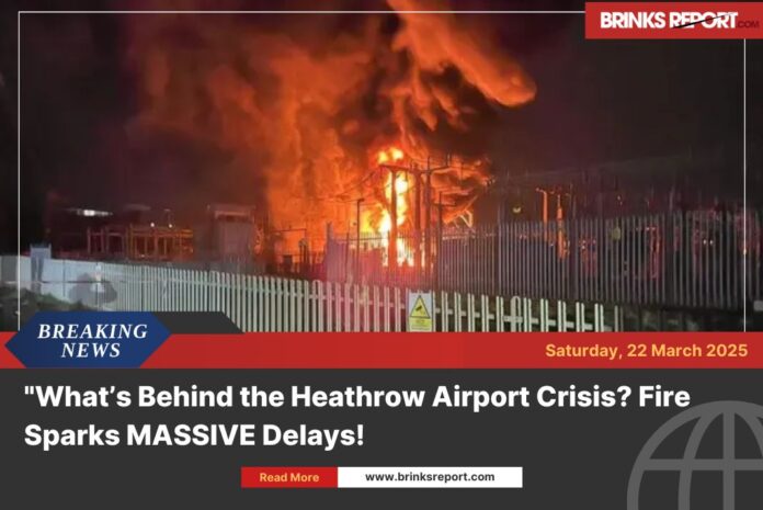 Heathrow Airport Fire Disrupts Flights, Strands Passengers