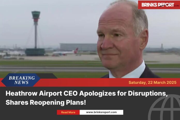 Heathrow Airport CEO Apologizes & Shares Reopening Plan