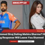 Mohammed siraj reacts to romance rumors with mahira sharma