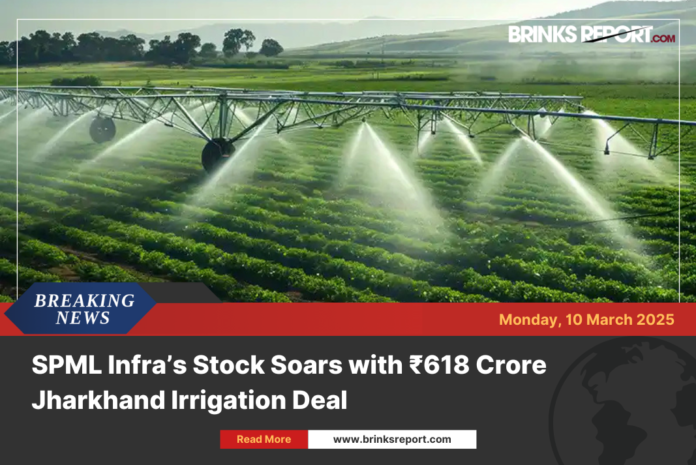 SPML Infra’s Stock Soars with ₹618 Crore Jharkhand Irrigation Deal