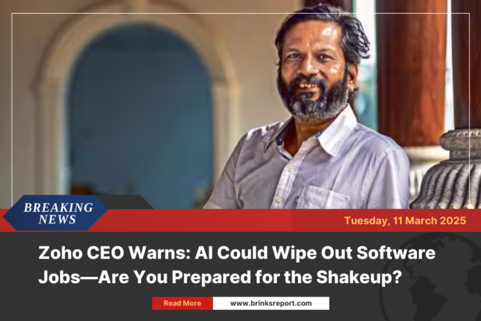 Zoho CEO Warns: AI Could Wipe Out Software Jobs—Are You Prepared for the Shakeup?