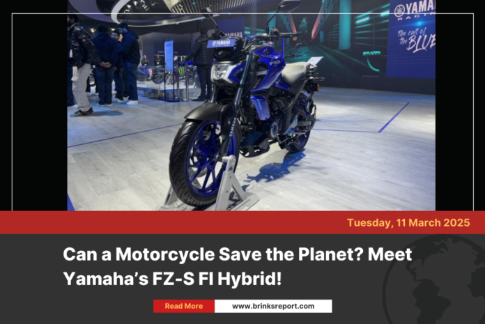 Can a Motorcycle Save the Planet? Meet Yamaha’s FZ-S FI Hybrid!