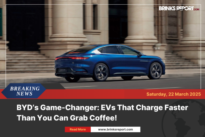 BYD’s Game-Changer: EVs That Charge Faster Than You Can Grab Coffee!