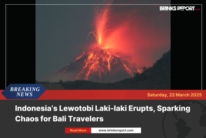 Indonesia’s Lewotobi Laki-laki Erupts, Sparking Chaos for Bali Travelers