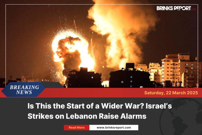 Is This the Start of a Wider War? Israel’s Strikes on Lebanon Raise Alarms