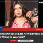 Mannara chopra’s late arrival drama: was she wrong or wronged?