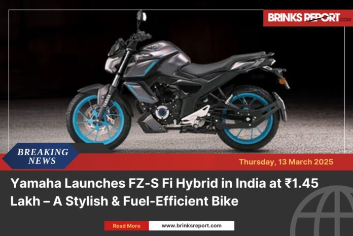 Yamaha Launches FZ-S Fi Hybrid in India