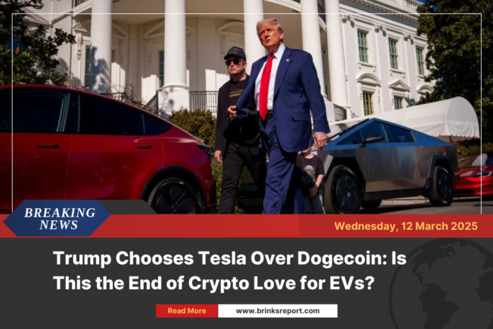 Trump Chooses Tesla Over Dogecoin: Is This the End of Crypto Love for EVs?