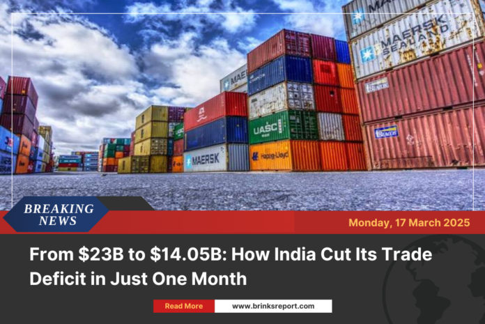 From $23B to $14.05B: How India Cut Its Trade Deficit in Just One Month