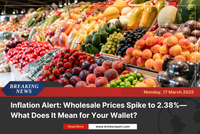 Inflation Alert: Wholesale Prices Spike to 2.38%—What Does It Mean for Your Wallet?