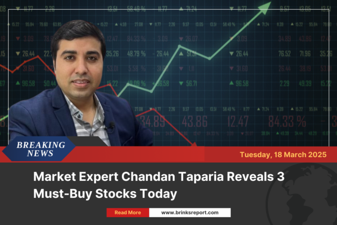 Market Expert Chandan Taparia Reveals 3 Must-Buy Stocks Today