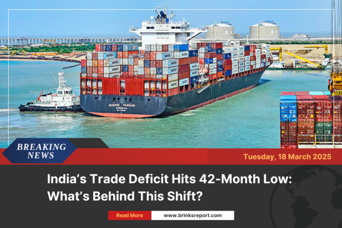 India’s Trade Deficit Hits 42-Month Low: What’s Behind This Shift?