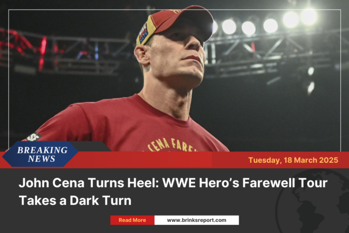 John Cena Turns Heel: WWE Hero’s Farewell Tour Takes a Dark Turn