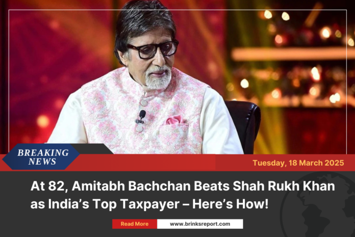 At 82, Amitabh Bachchan Beats Shah Rukh Khan as India’s Top Taxpayer – Here’s How!