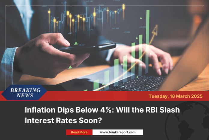 Inflation Dips Below 4%: Will the RBI Slash Interest Rates Soon?