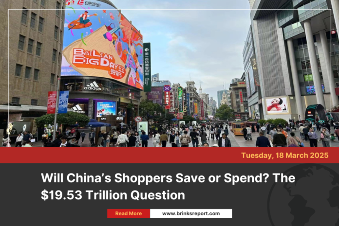 Will China’s Shoppers Save or Spend? The $19.53 Trillion Question