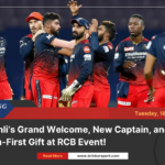 Kohli’s grand welcome, new captain, and a fan-first gift at rcb event!