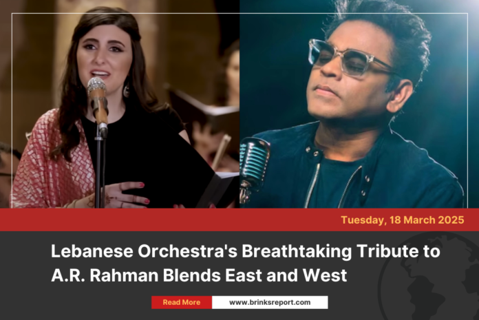 Lebanese Orchestra's Breathtaking Tribute to A.R. Rahman Blends East and West