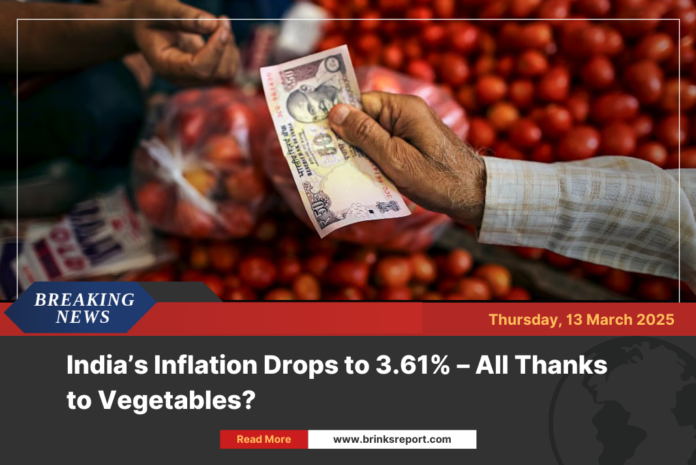 India’s Inflation Drops to 3.61% – All Thanks to Vegetables?