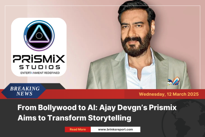 From Bollywood to AI: Ajay Devgn’s Prismix Aims to Transform Storytelling