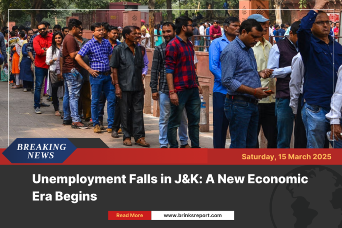 Unemployment Falls in J&K: A New Economic Era Begins