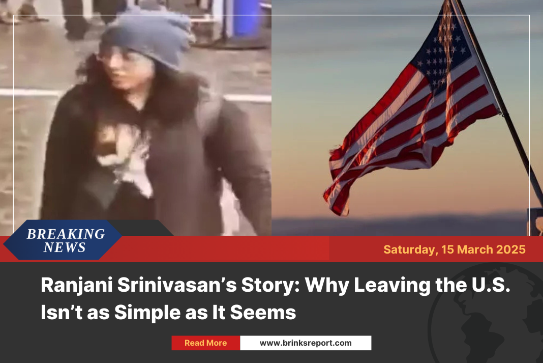 Ranjani srinivasan’s story: why leaving the u. S. Isn’t as simple as it seems