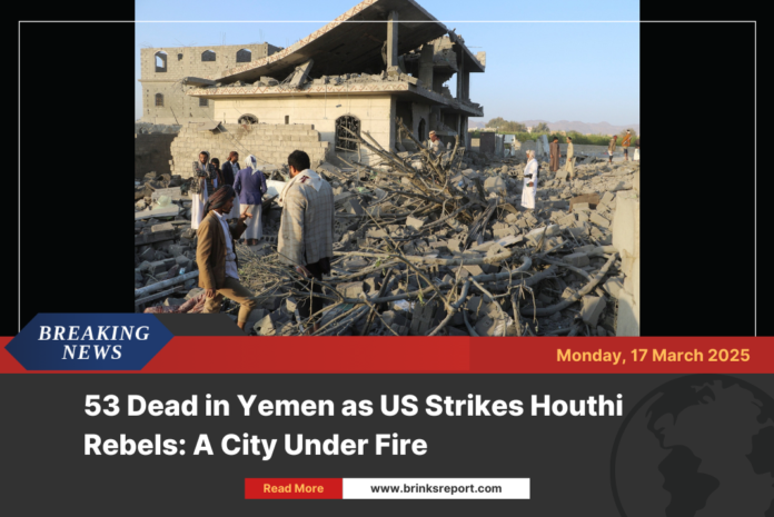 53 Dead in Yemen as US Strikes Houthi Rebels: A City Under Fire