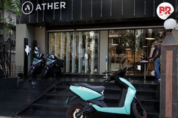 Ather energy cuts ipo valuation by 44%