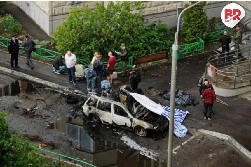 Russian general killed in car bombing outside moscow