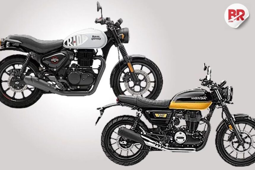 Royal enfield hunter 350 vs honda cb350: detailed comparison