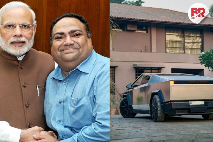 Lavji badshah: owner of india's first tesla cybertruck