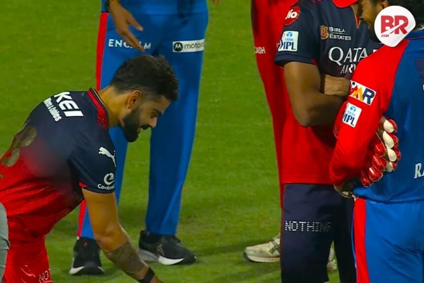 Virat kohli recreates kl rahul’s 'this is my ground' celebration