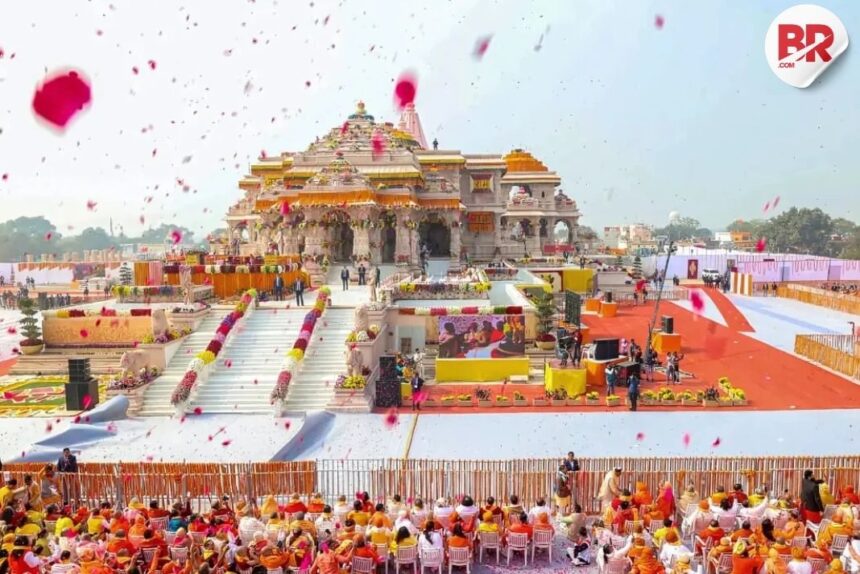 Ram navami 2025: devotees visit ayodhya’s ram temple
