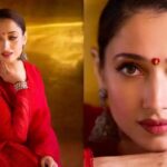 Tamannaah bhatia in anarkali glows in shakti-inspired look