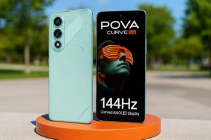 Tecno pova curve 5g: 144hz amoled, 5500mah battery, ₹15,999