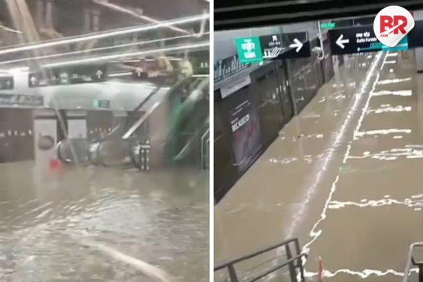 Worli metro station