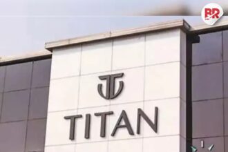 Titan's shares rise 3. 2% as quarterly profit grows 13% yoy to ₹871 crore