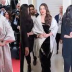 Aishwarya rai stuns in black gown at cannes with daughter aaradhya