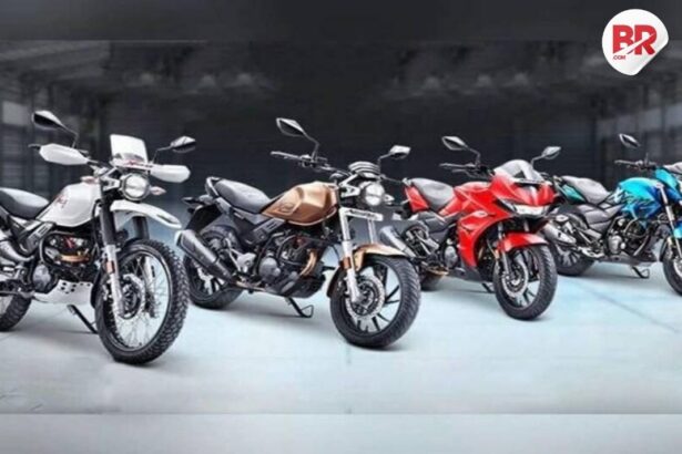 Hero motocorp april 2025 sales drop 43% amid production halt