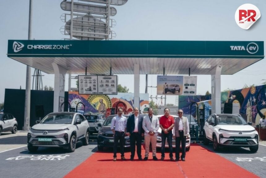 Tata. Ev launches 10 megachargers on key indian highways