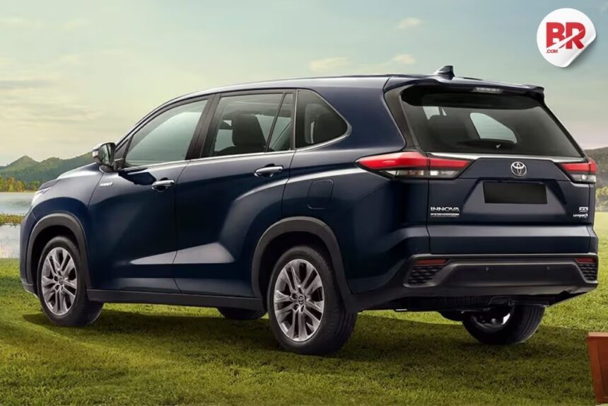 "toyota innova hycross exclusive edition launched at ₹32. 58l"