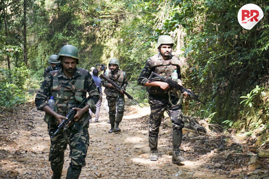 Five naxalites