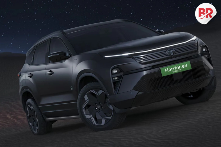 Tata harrier ev stealth edition