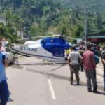 Kedarnath helicopter makes emergency landing in guptkashi