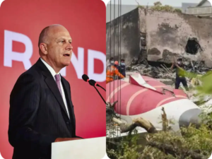Ahmedabad plane crash social media users allege air india ceos post crash speech was plagiarised