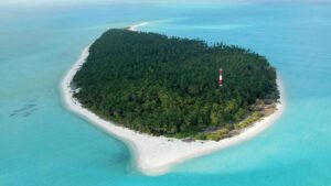 Govt plans complete defence takeover of 'bitra island' in lakshadweep, sparking opposition from locals and mp 2 Lakshadweeps bitra island
